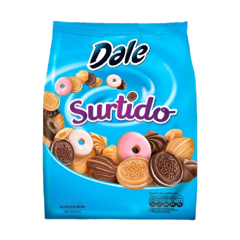 Galletas Dulces Dale Surtidas Grs