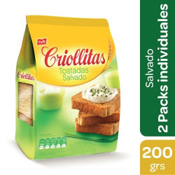 TOSTADAS CRIOLLITAS SALVADO...