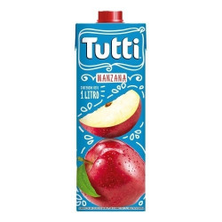 JUGO P/BEBER TUTTI MANZANA...