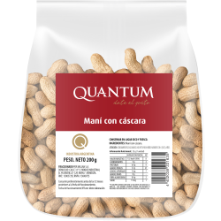 MANI QUANTUM C/CASCARA 200 GRS