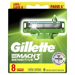 CARTUCHOS MACH 3 SENSITIVE...