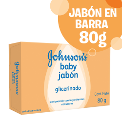 JABON P/BEBE JOHNSON BARRA...