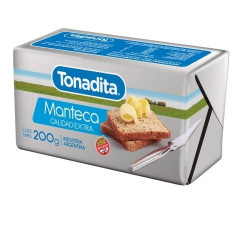 MANTECA TONADITA   200 GRS