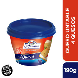 QUESO UNTABLE LA PAULINA 4...