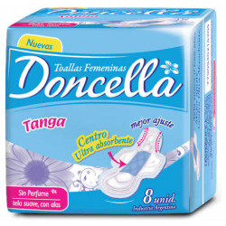 TOALLAS FEMENIN DONCELLA...