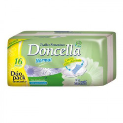 TOALLAS FEMENIN DONCELLA...