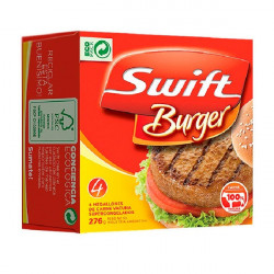 HAMBURGUESAS SWIFT X 4 276 GRS