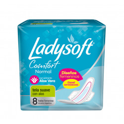 TOALLAS FEMENIN LADYSOFT...