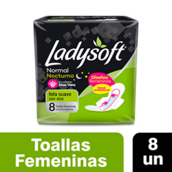 TOALLAS FEMENIN LADYSOFT...