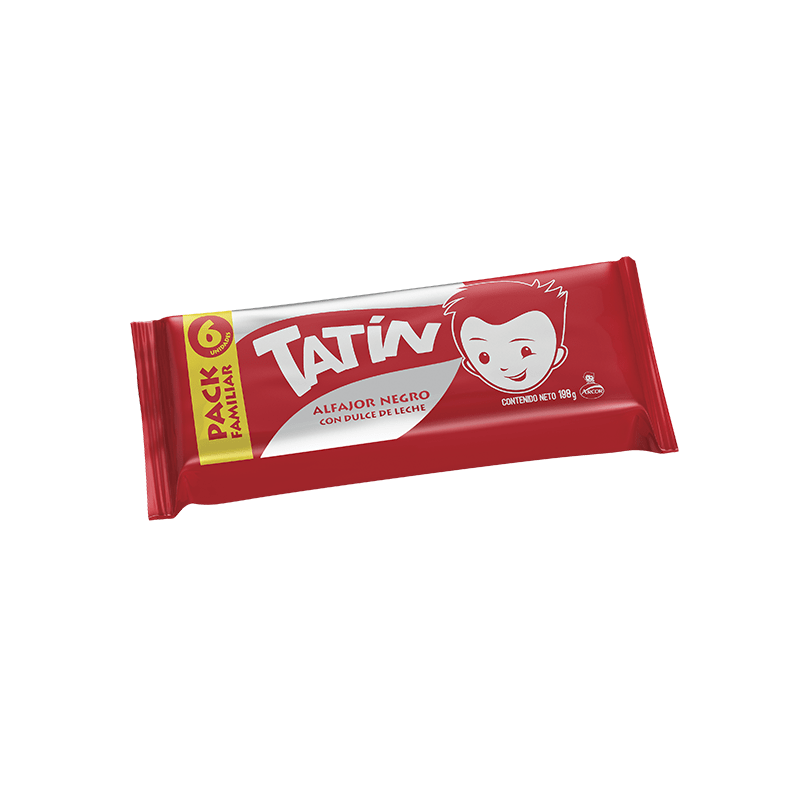 ALFAJOR TATIN NEGRO 6 UNID.