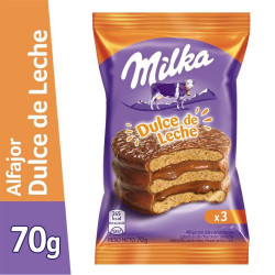 ALFAJOR MILKA TRI.DDL.70G 1...