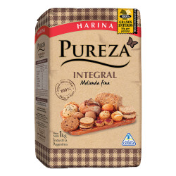 HARINA INTEGRAL PUREZA 100%...