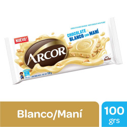 CHOCOLATE ARCOR BLANCO/MANI...