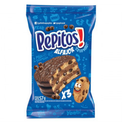 ALFAJOR PEPITOS TRI.57G 1...