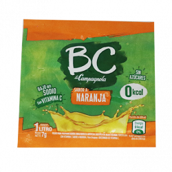 JUGO EN POLVO BC NARANJA 7 GRS