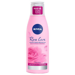 LECHE LIMPIAD. NIVEA ROSE...