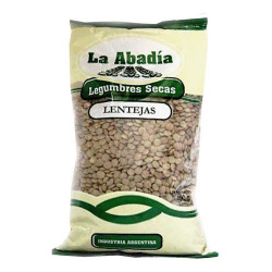 LENTEJAS LA ABADIA   400 GRS