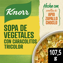 SOPA CASERA KNORR TRICOLOR...
