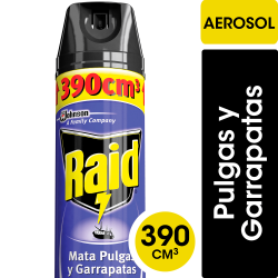 INSECTICIDA RAID PULGAS Y...