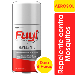 REPELENTE FUYI AEROSOL 170 ML.