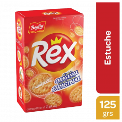 GALLETAS SNACKS REX   125 GRS