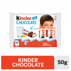 CHOCOLATE KINDER 4 BARRAS...