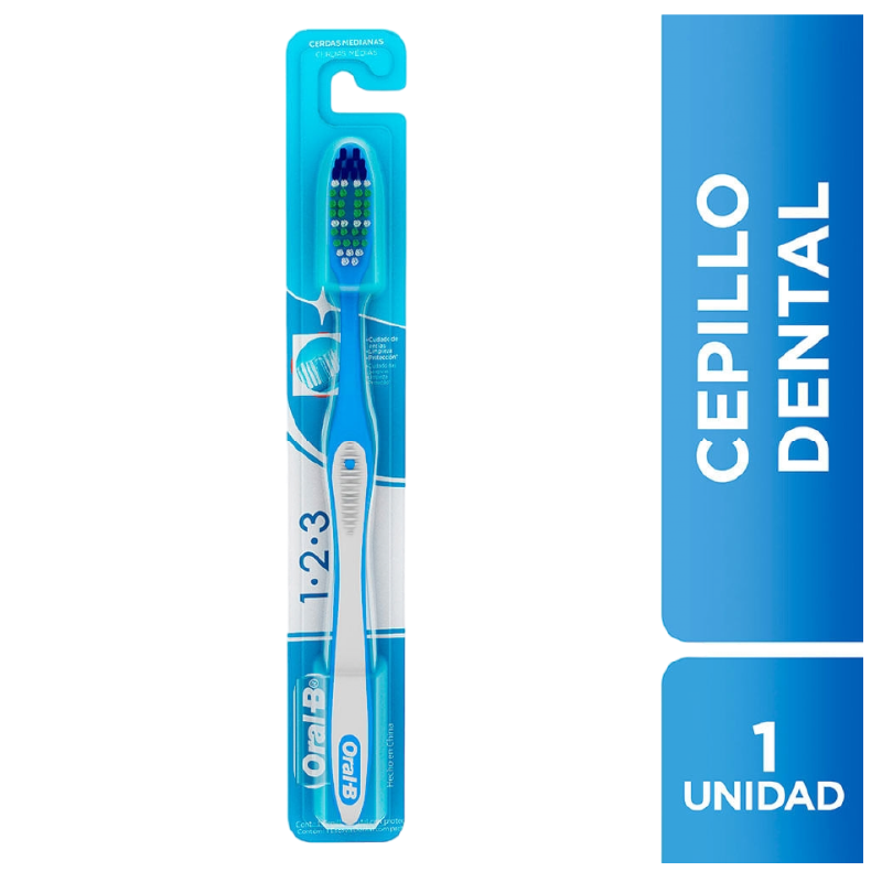 Cepillo Dental ORAL B 123 celda media - JC puntofertas