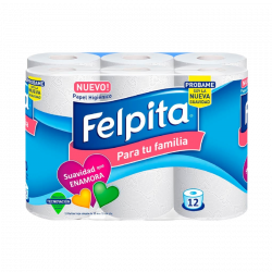 PAPEL HIG.BCO FELPITA...