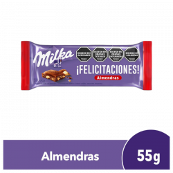 CHOCOLATE MILKA ALMENDRAS...