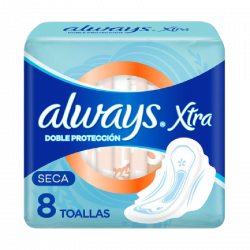 TOALLAS FEMENIN ALWAYS XTRA...