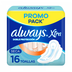 TOALLAS FEMENIN ALWAYS XTRA...