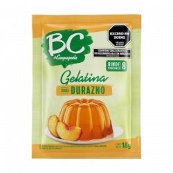 GELATINA P/PREP BC DURAZNO...
