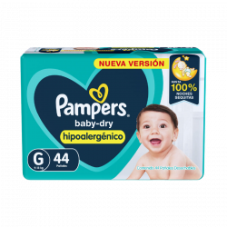 PAÑAL DESC PAMPERS BABYDRY...