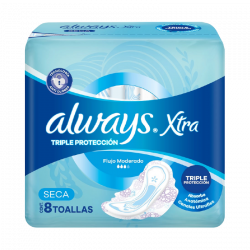 TOALLAS FEMENIN ALWAYS XTRA...