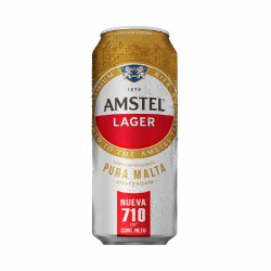 CERVEZA AMSTEL LAGER 710 CC.