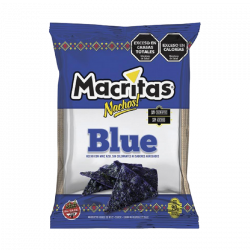 NACHOS MACRITAS BLUEX 90 GRS