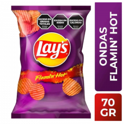 PAPAS FRITAS LAY S ONDAS...