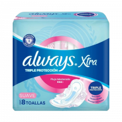 TOALLAS FEMENIN ALWAYS XTRA...