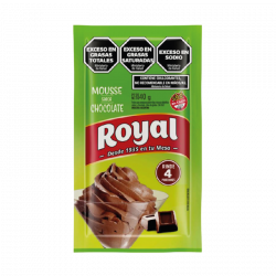 MOUSSE ROYAL LIGHT CHOCO 40...