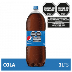 GASEOSAS PEPSI   3000 CC.