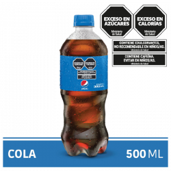 GASEOSAS PEPSI   500 CC.