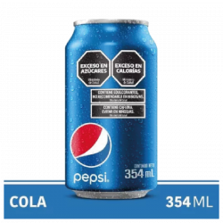 GASEOSAS PEPSI   354 CC.