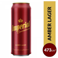 CERVEZA IMPERIAL ROJA 473 CC.