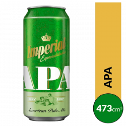 CERVEZA IMPERIAL APA 473 CC.