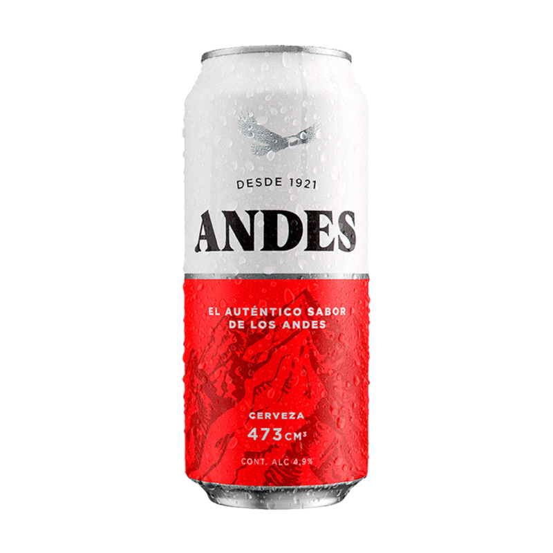 Cerveza Andes Lata 473 Cc