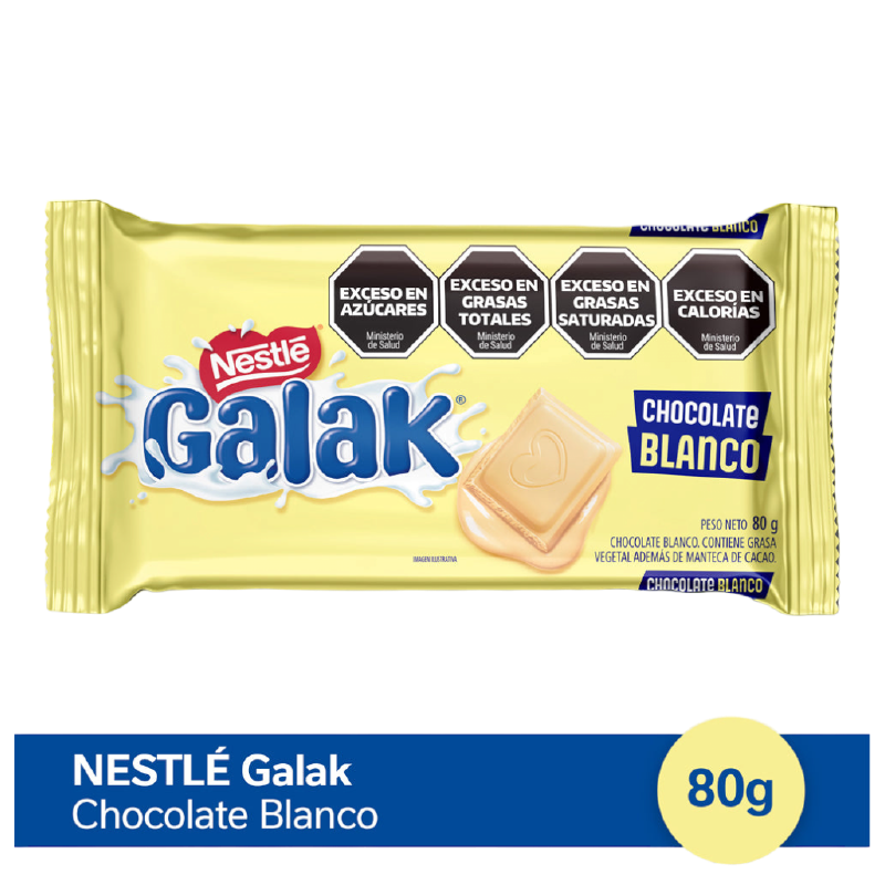 CHOCOLATE GALAK 16X80G BR 80 GRS