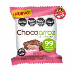 ALFAJOR CHOCOARROZ FRUTILLA...