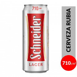 CERVEZA SCHNEIDER LATA 710 CC.