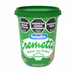 QUESO CREMA CREMETTE LIGHT...