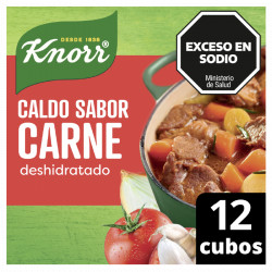 CALDOS EN CUBO KNORR CARNE...